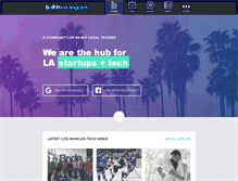 Tablet Screenshot of builtinla.com